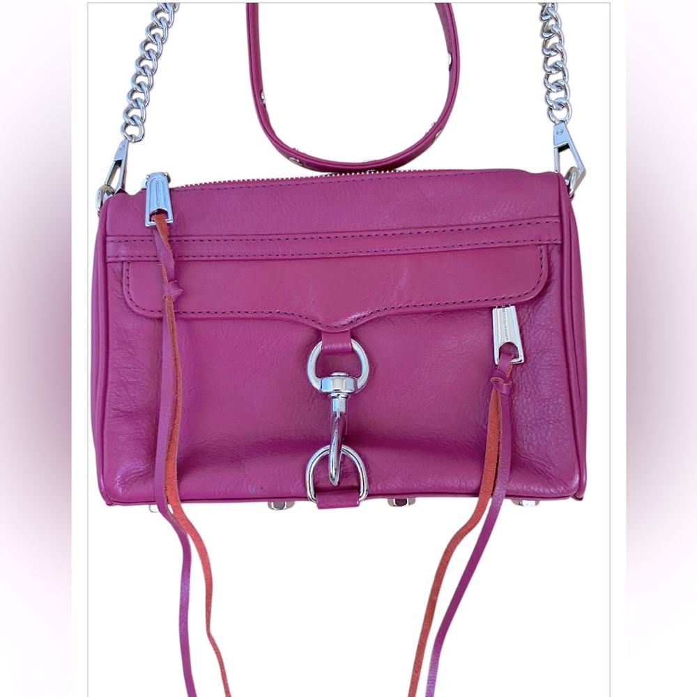 REBECCA MINKOFF Fuschia Leather purse - Picture 2 of 5